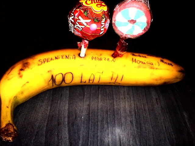 18 - stka, banan i lizaki ;D
