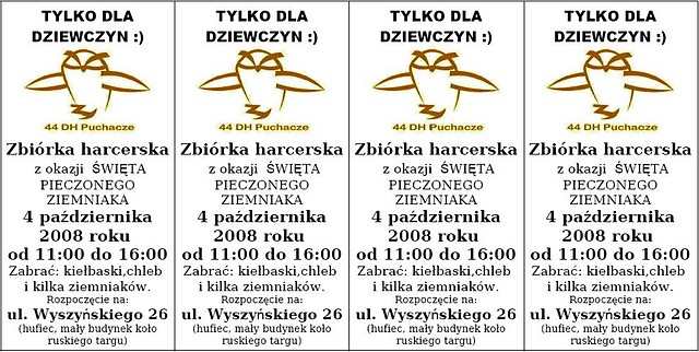 Ju za tydzie.