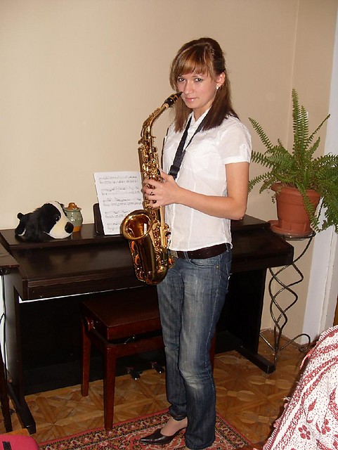 Saksofonistka...=D
