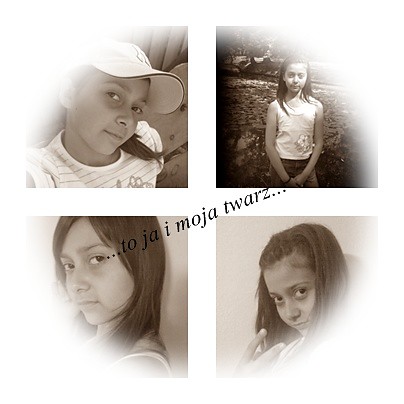 ...to ja i moja twarz...