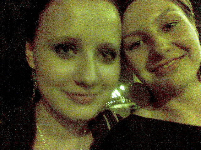mit Izabela:)powroty z Kina;)