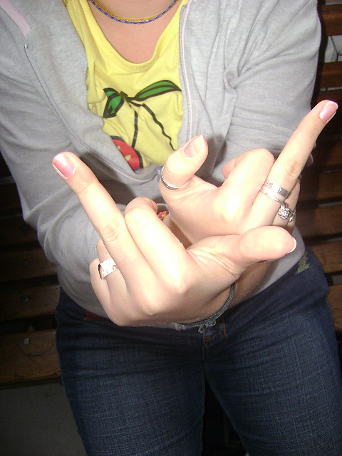 Now: Fuck you! 
