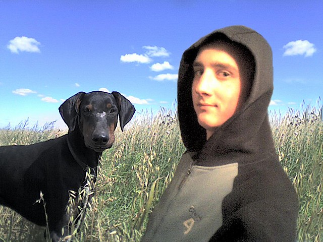 JA I MOJ DOG:)