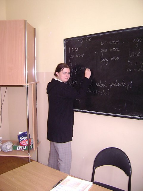 W szkole :)