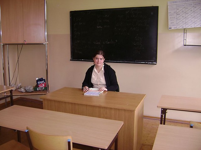 W szkole :)