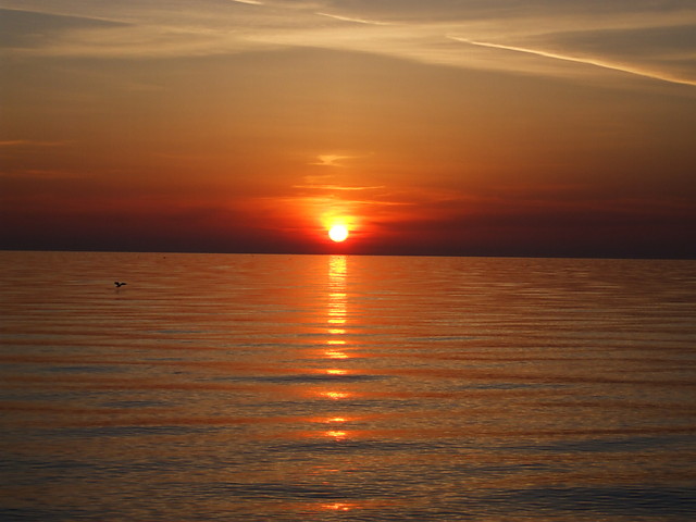 Wschod slocna w Sopocie ;)