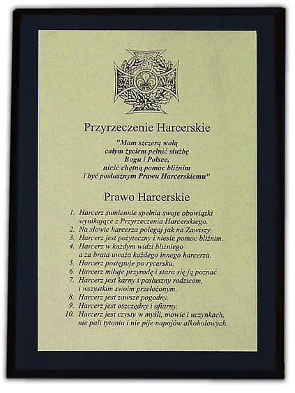 Prawo i Przyrzeczenie Harcerskie