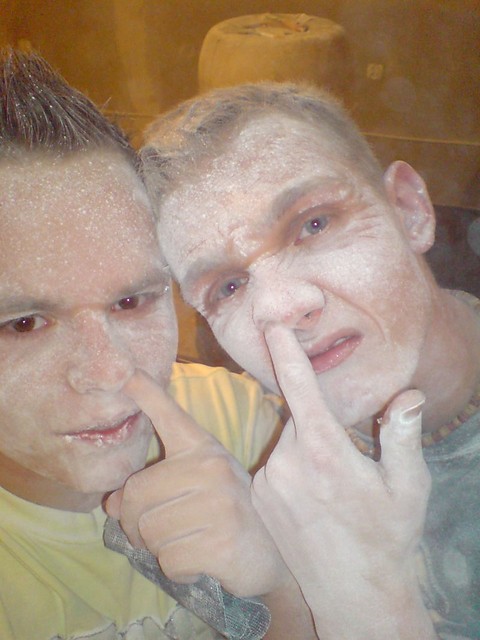 Patryk i JA czyli budowlancy:D
