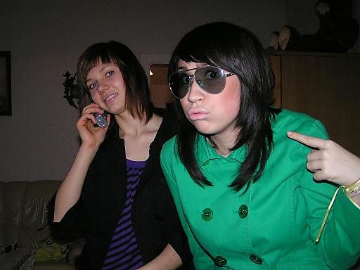 Ona i ja.