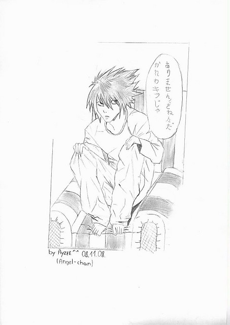 Ryuuzaki (L) z Death Note