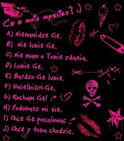 co o mnie mylisz