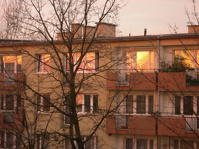 w poncych domach z betonu
