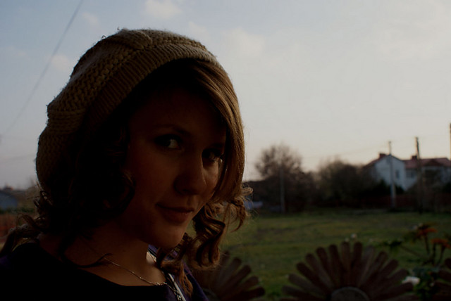 beret.