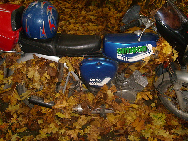 Simson w wersji jesiennej;D