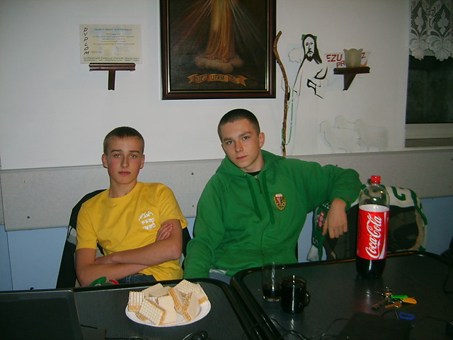 Andrzejki... JA & SEBA:D