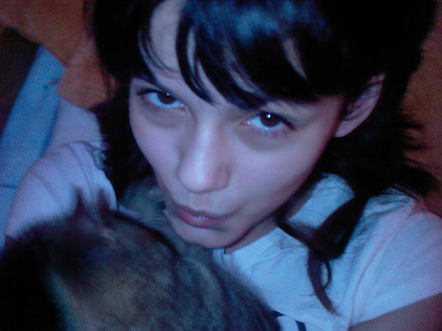 z Mruczusiem :)