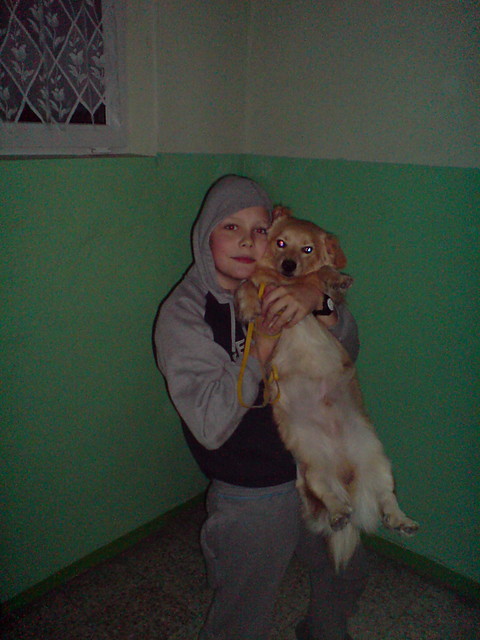 na klatce