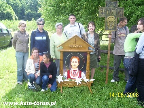 u naszej patronki ksm-u  