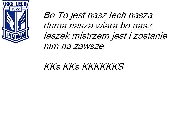 Bo TO JEST KOLEJO 