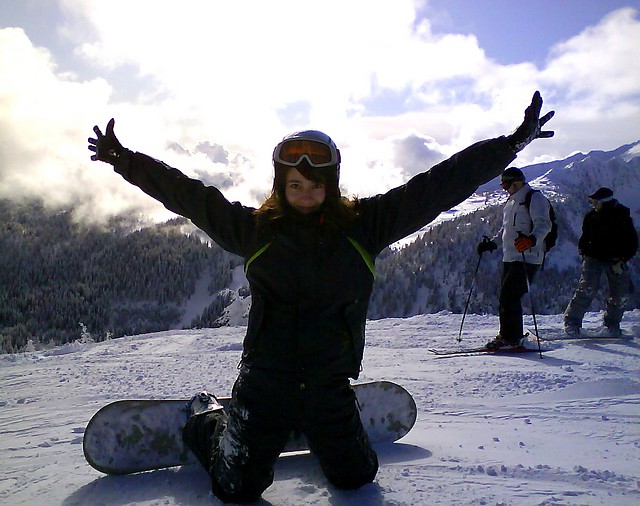 snowboard.