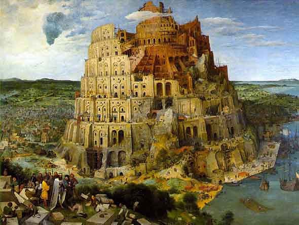 Across Babylon wall....