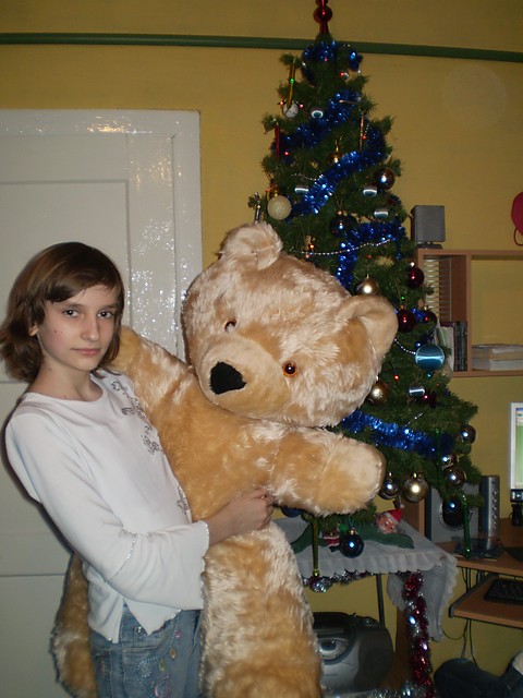 Z misiem:P