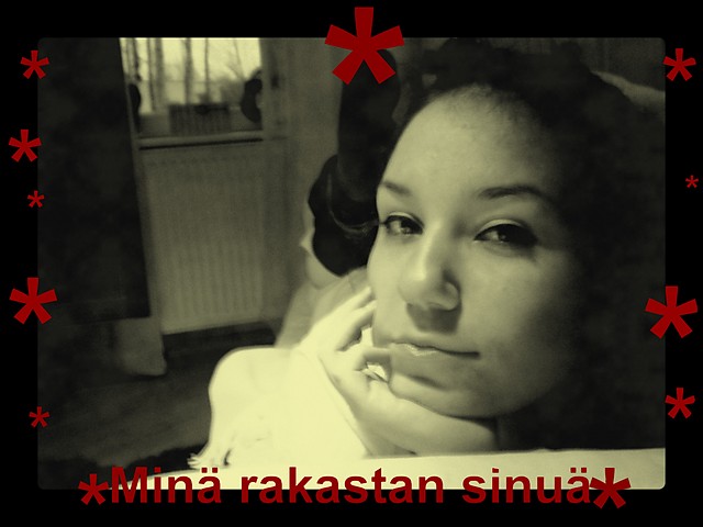 Mina rakastan sinua!