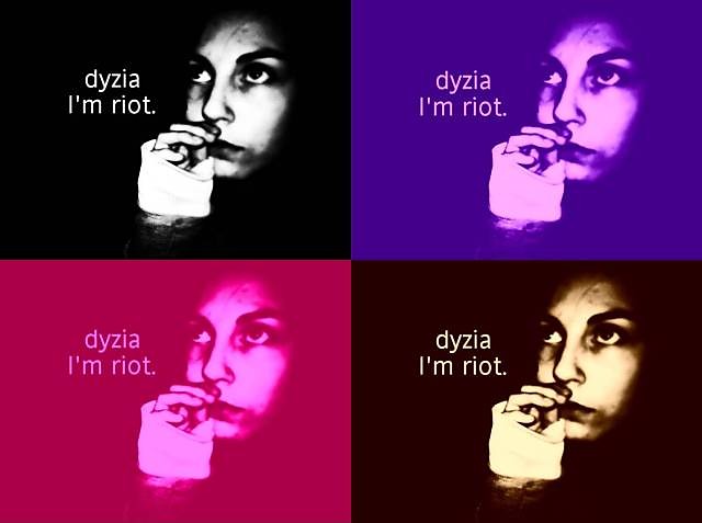 I am a riot.! 