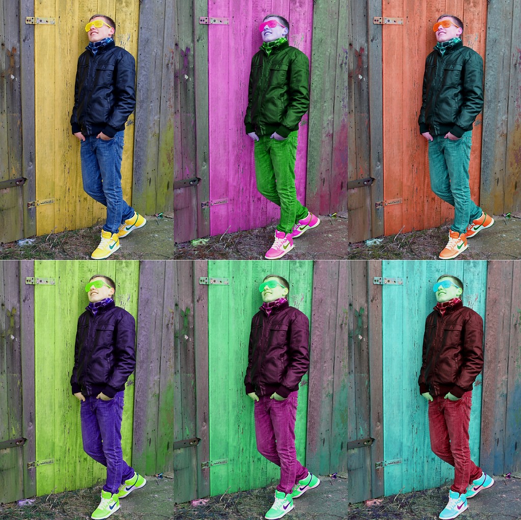 colorful.