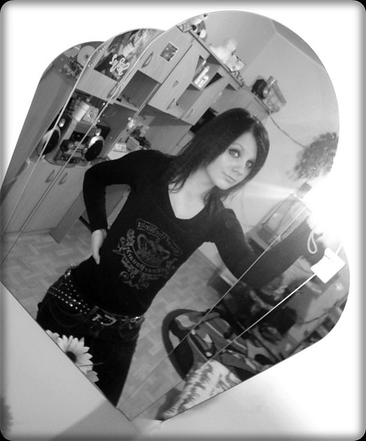 in the mirror