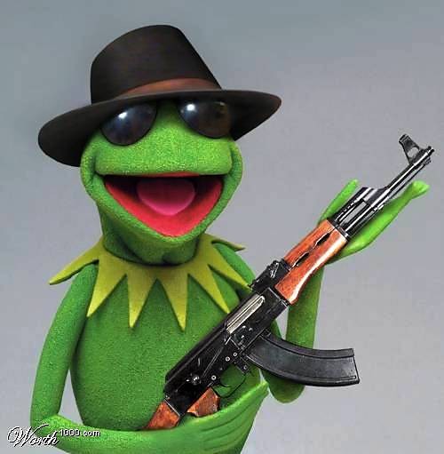 Gangster kermit ;)