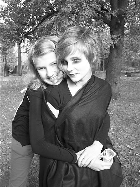 Kasia jako wampirek:)