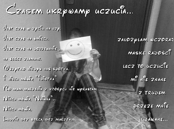 Maske uczu nosze ja ty on i ona