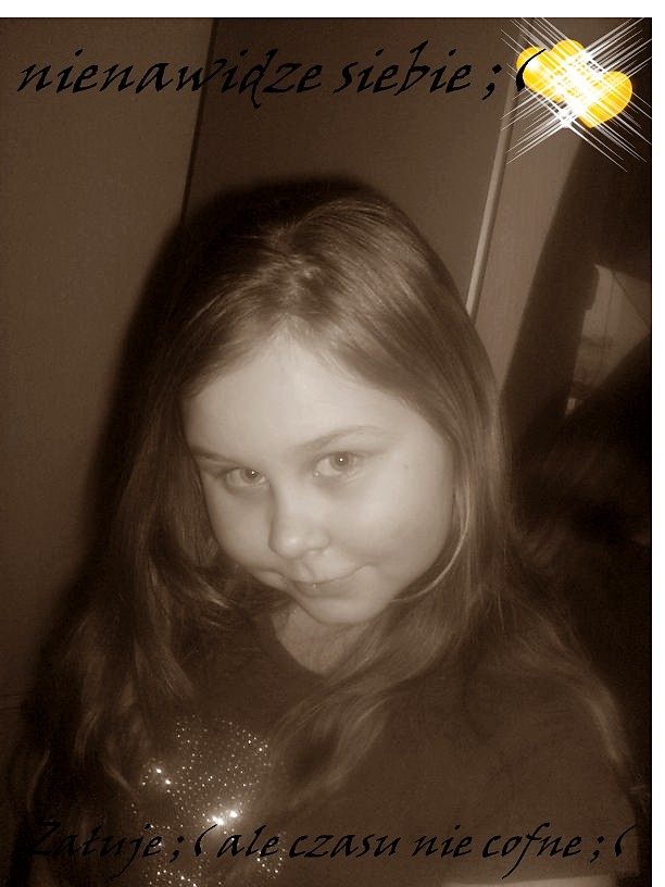 Nienawidze samej siebie ;(