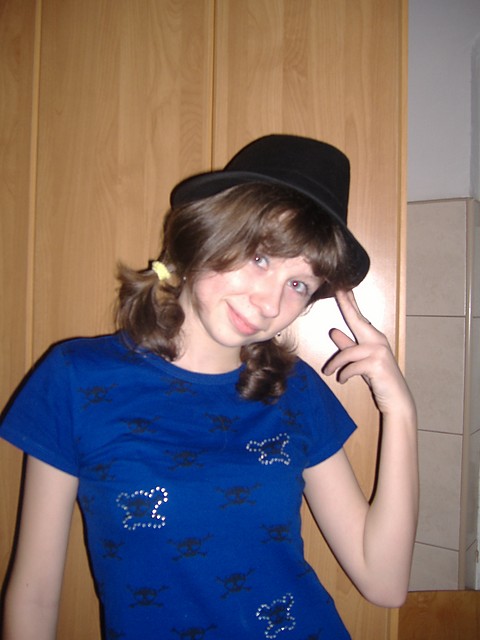 ja w kapeluszu:):*XD