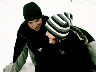 nauka jazdy na snowboardzie