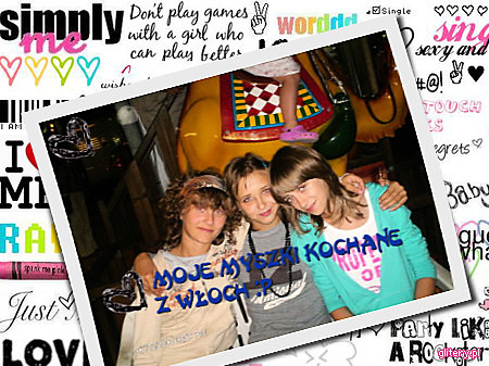 Gosia And Ja And Aga :**