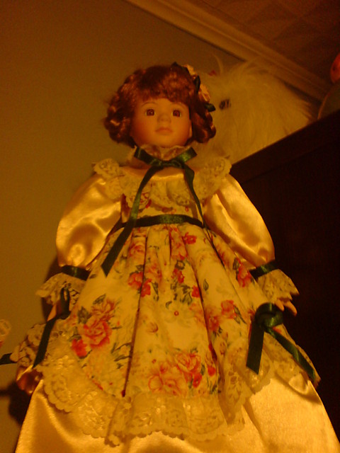 moja porcelanowa lalka
