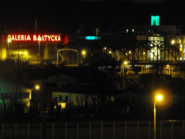 Ciemne miasto noc