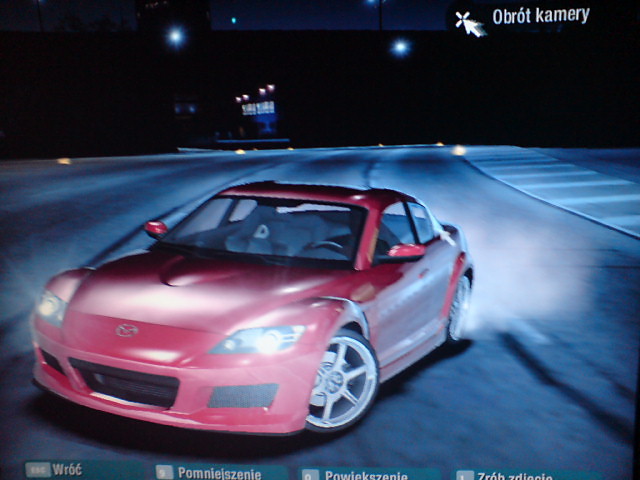 Moja Mazda RX-8 w nfs carbon