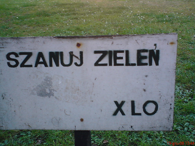 Szanuj zielen xD