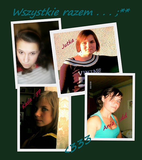 Wszystkie razem . . .  ;***