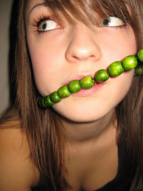 trough the eyeeees . 