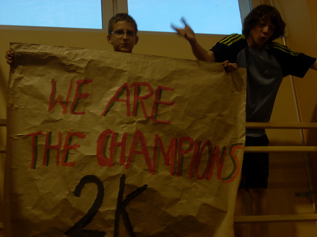 we are the champions ! :D