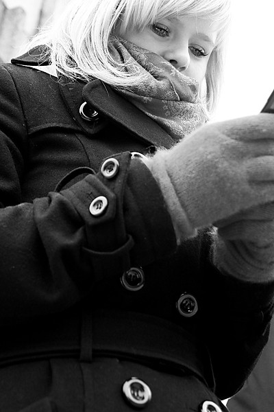 J & her cell phone II