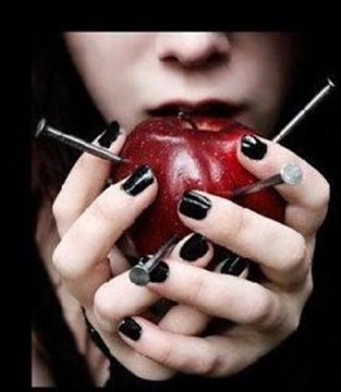 My blood...