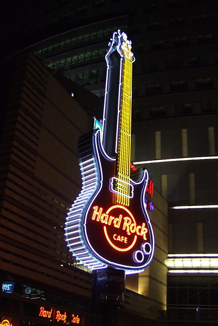 Hard rock cafe. ;)