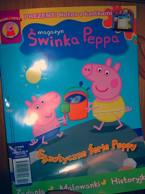 Magazyn winka Peppa 