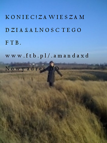 To ju jest koniec...!