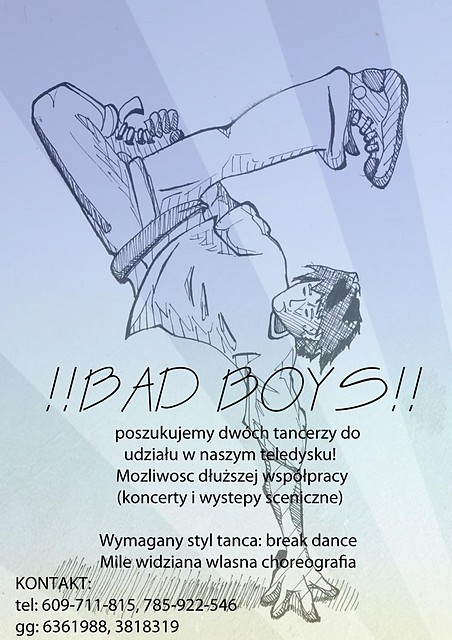 Ogoszenie Bad Boys:)